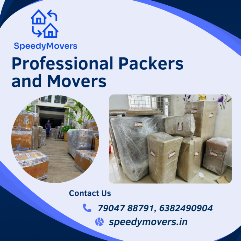 Professional Packers and Movers in Erode
